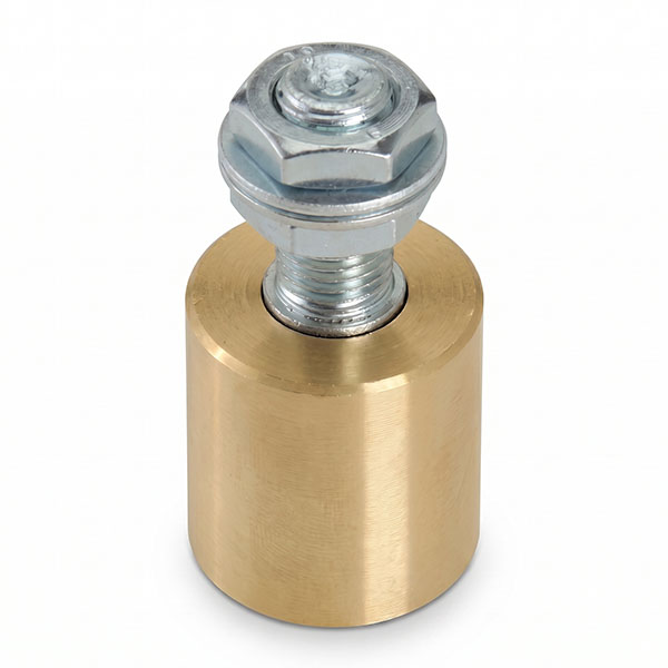 Nova-FERR Oliva in Ottone con Perno in Acciaio Zincato Bianco